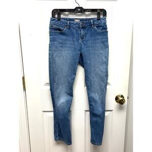 J. Jill Jeans, Slim Leg Stretch, Medium Wash, Size 4 Petite